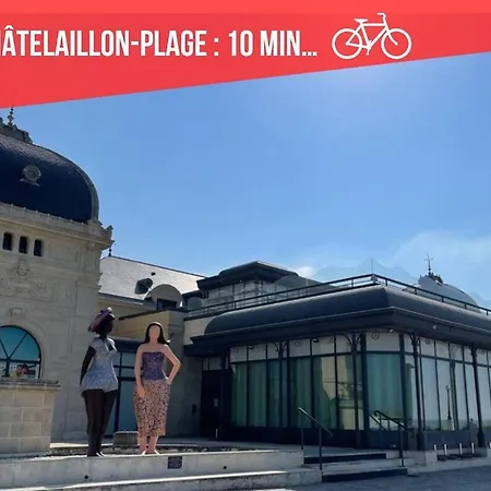 Дом отдыха La Madeleine - 4 Velos Inclus, 200 M, Terrasse Bbq *